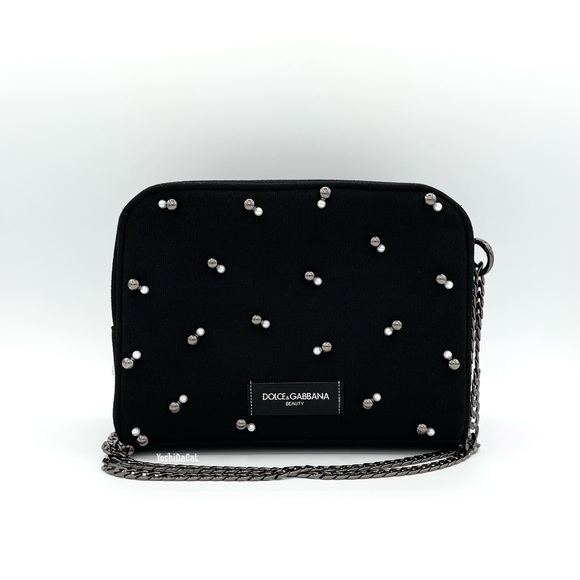 ✨ Dolce & Gabbana Beauty Cosmetic Case to Crossbody / Shoulder Bag Purse Handbag - Picture 13 of 13